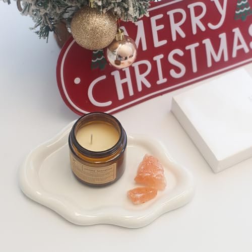 CCINPPY Cloud Jewelry Tray: Elegant Ceramic Trinket Dish