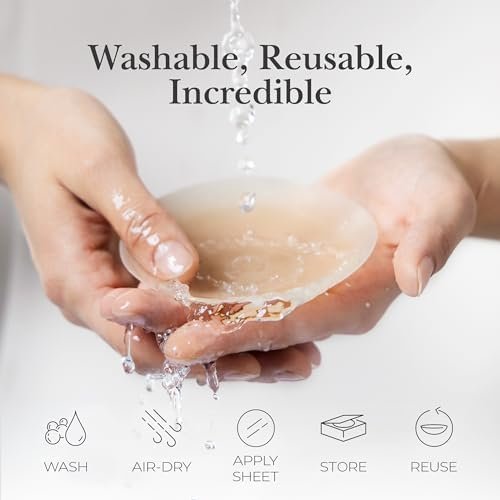 Comfortable Reusable Silicone Nipple Covers with Travel Box