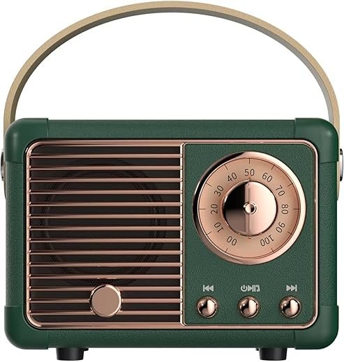 Dosmix Retro Bluetooth Speaker: Vintage Style, Modern Sound