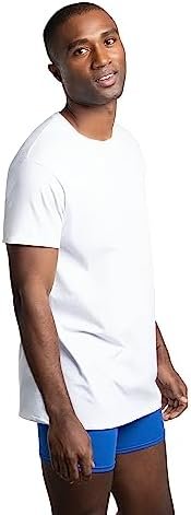 Fruit of the Loom Men's Stay Tucked Crew T-Shirt 6-Pack