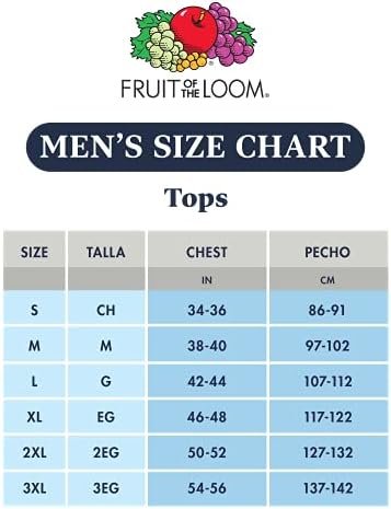 Fruit of the Loom Men's Stay Tucked Crew T-Shirt 6-Pack