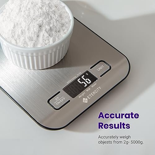 Precision Etekcity Food Scale for Healthy Cooking & Baking