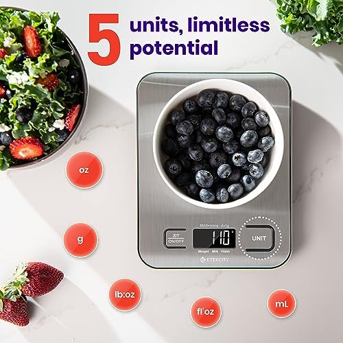Precision Etekcity Food Scale for Healthy Cooking & Baking