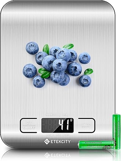 Precision Etekcity Food Scale for Healthy Cooking & Baking