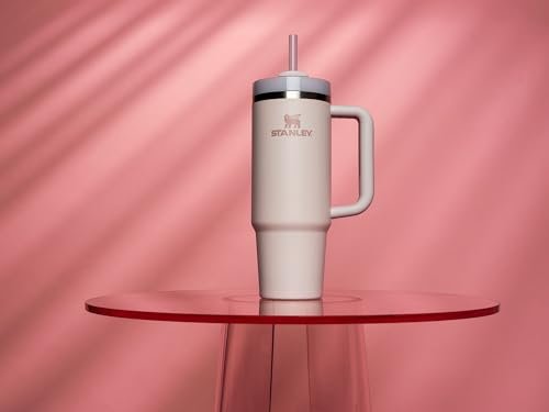 Stanley 30oz Rose Quartz Insulated Tumbler with Straw