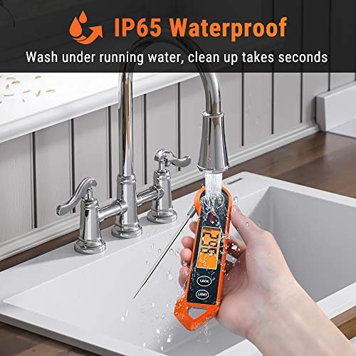 ThermoPro TP19H: Instant Read Meat Thermometer with Backlit Display