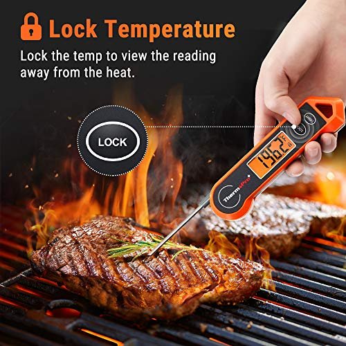 ThermoPro TP19H: Instant Read Meat Thermometer with Backlit Display