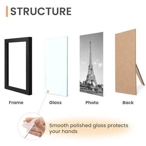 Upsimples 10-Pack Gallery Frames for Stunning Wall Decor