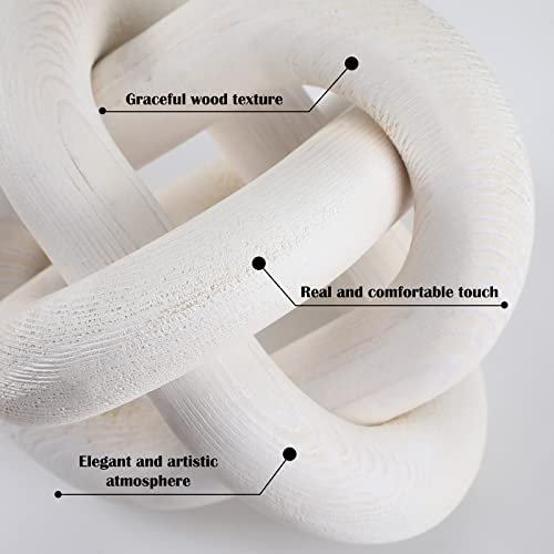 Yalikop Hand-Carved Wooden Chain Link Decor