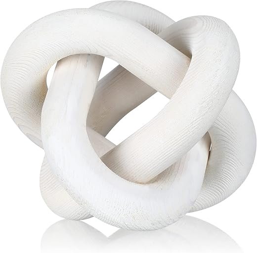 Yalikop Hand-Carved Wooden Chain Link Decor